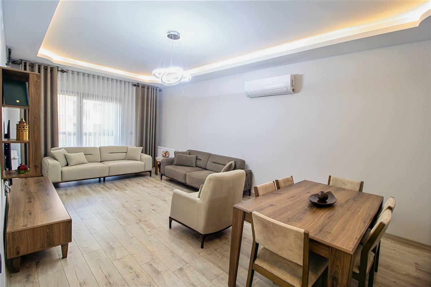 Bir sakinimizin evinden: eşyalı salon